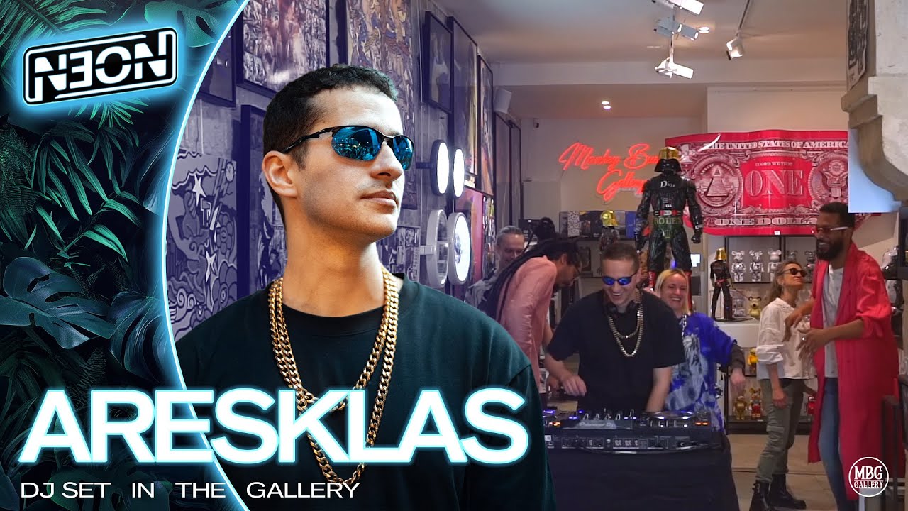 Aresklas | N3on at Monkey Business Gallery, Paris