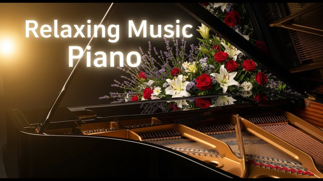 Gentle Piano Music for Deep Silent Sleep and Calm 🎶 Relaxing Piano Instrumental