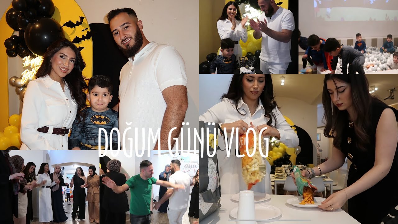 OĞLUMUN 4 YAŞ PARTiSİ, HERKES BAYILDI BURAYA😍BOL EĞLENCE💃🏻GELEN HEDİYELER😍KALİTELİ ZAMAN🥳