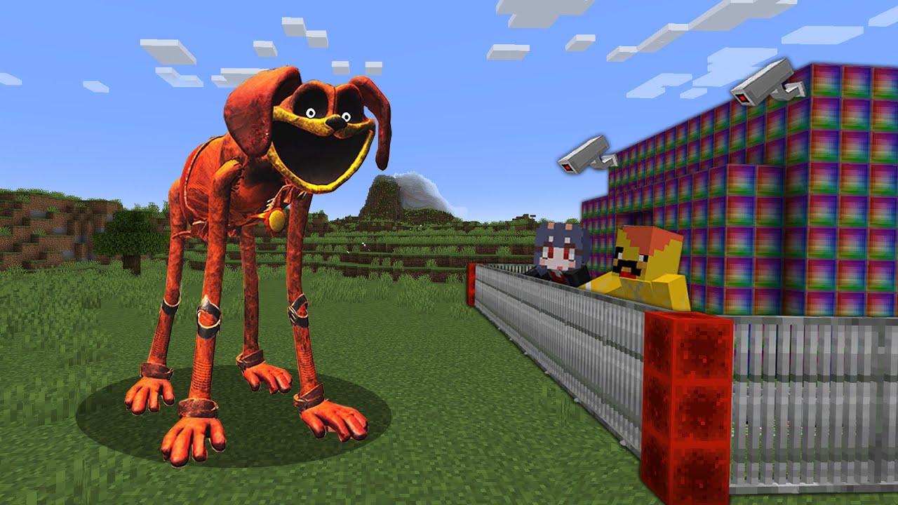 도그데이 VS 최강보안 집 [몬스터막기] Poppy Playtime 3 DOGDAY vs Strongest Security House