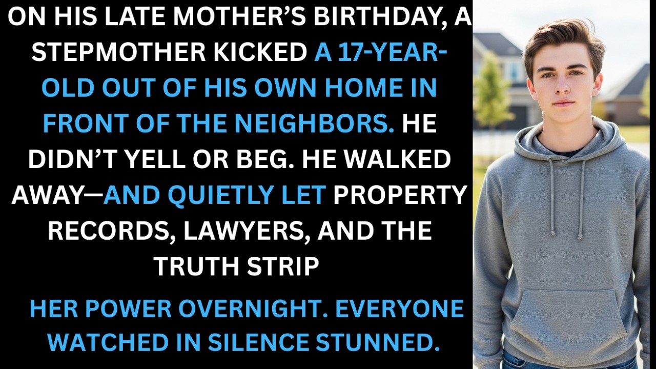 My Father's New Wife Fired Me From the House—The Property Records Ended the Argument