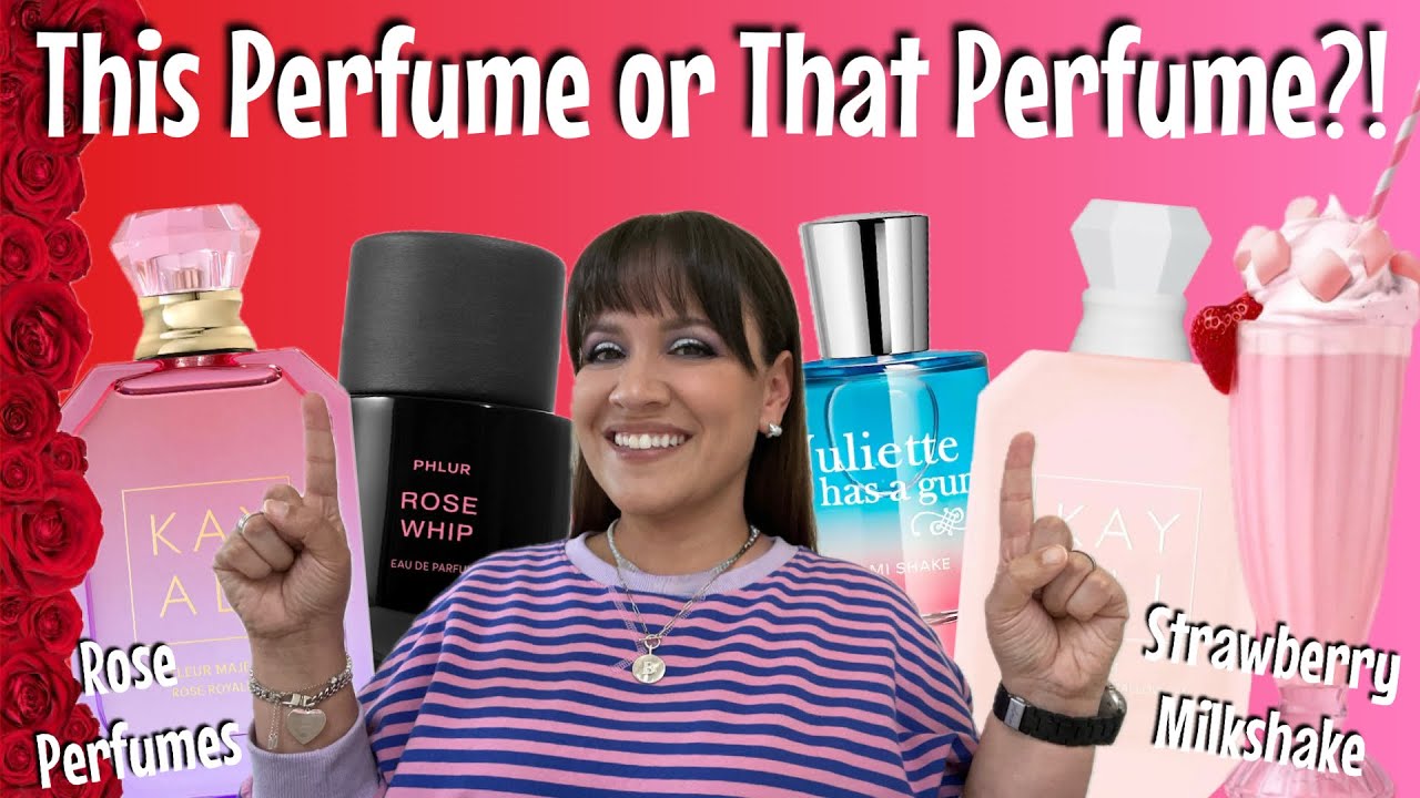 This Perfume or That Perfume? | Comparing Two Rose & Two Strawberry Fragrances