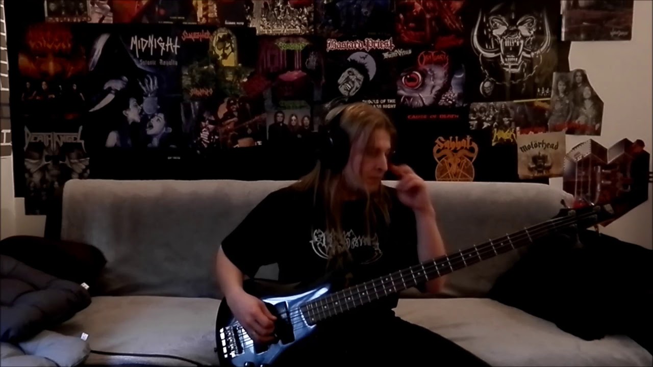 Nihilist/Entombed - Revel in Flesh (Bass Cover)