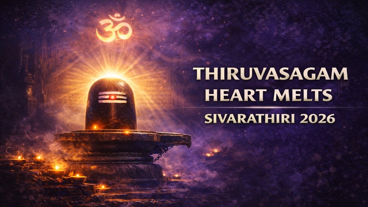 🕉️ திருவாசக உருகல் — உருகாத மனம் உருகிடுமே | Sivarathiri Special 2026 | Tamil Shiva Devotional