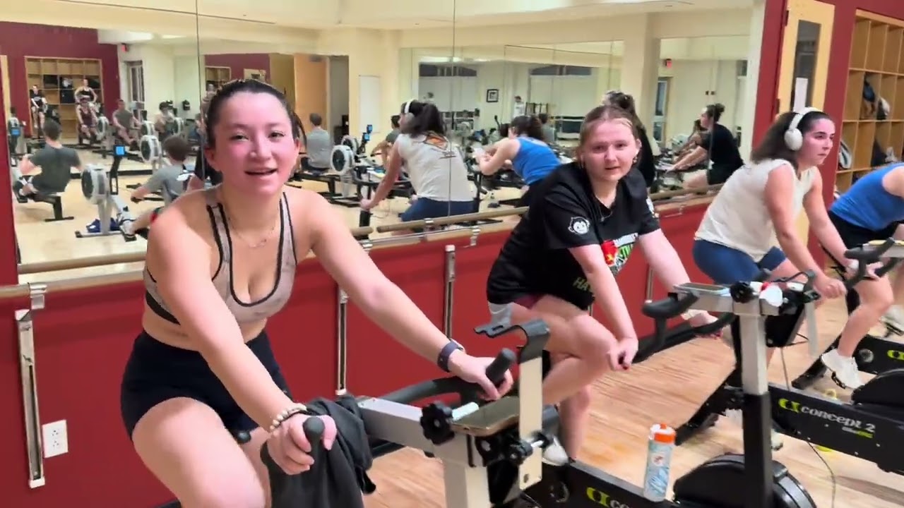 First morning of winter training 75m aerobic 