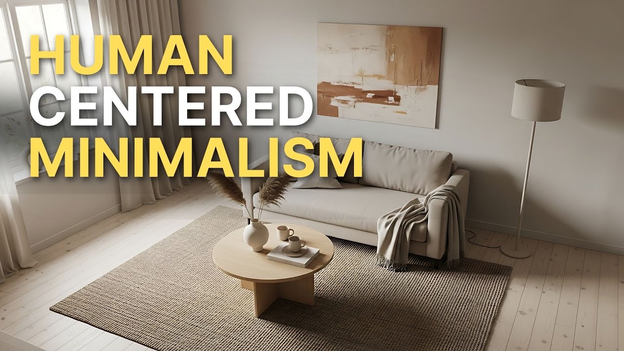 Human-Centered Minimalism; Minimalism That Feels Human