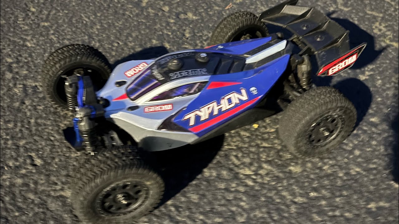Quick Bash at the Dock- Arrma Typhon Grom