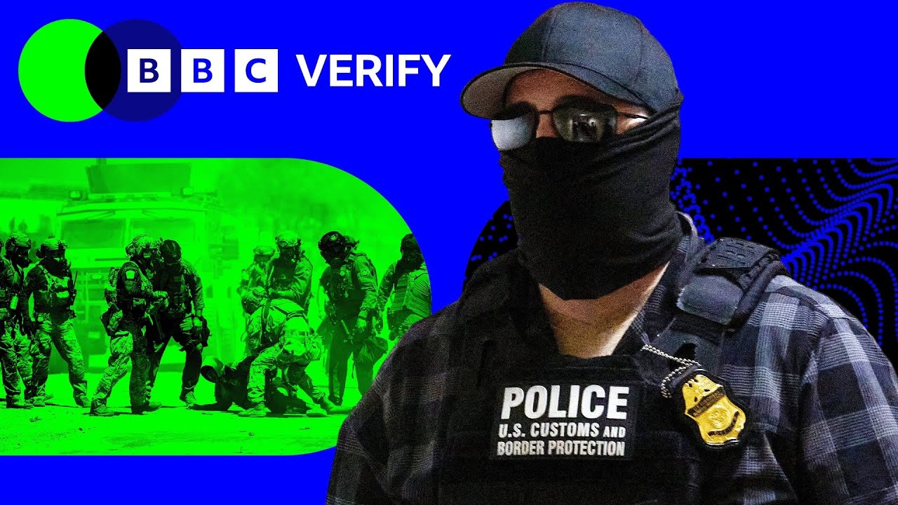 Masked agents, tear gas, and raids: the tactics used in Trump&rsquo;s deportation drive | BBC News