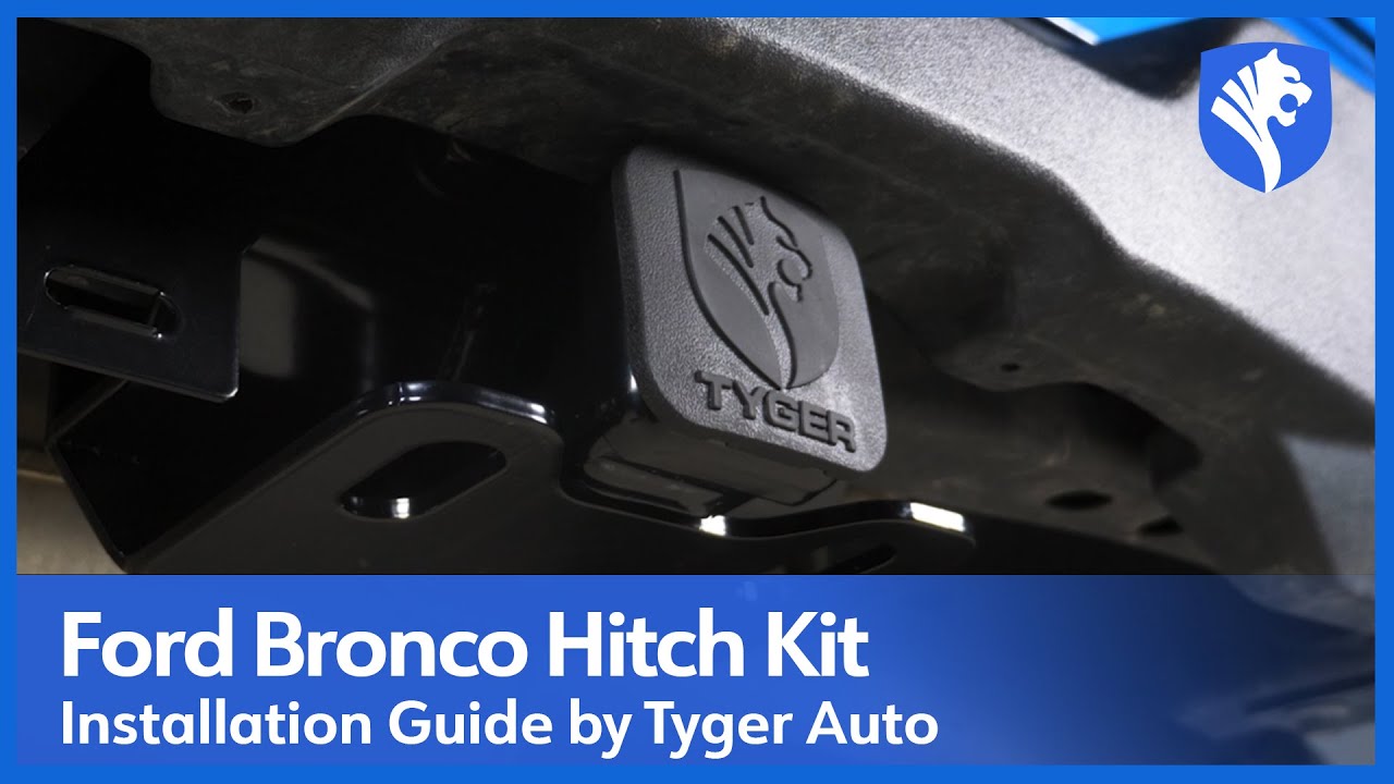 3500 Pound GTW Hitch Kit for Ford Bronco | Installation Guide