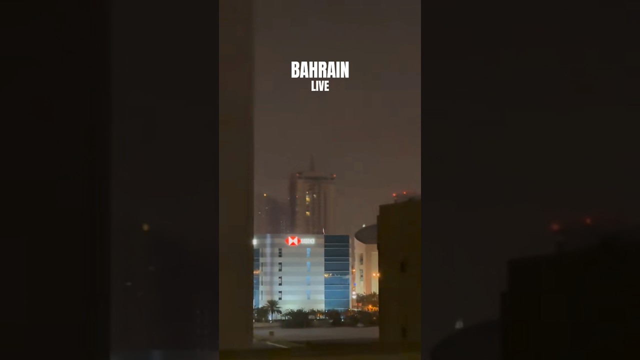 Bahrain at Night: Sirens Blaring, Drones & Missiles in the Sky &ndash; Terrifying Live Footage 2026