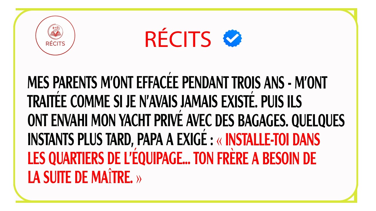 Ils pensaient me dépouiller pour sauver leur fils préféré mais mon piège les a totalement ruinés