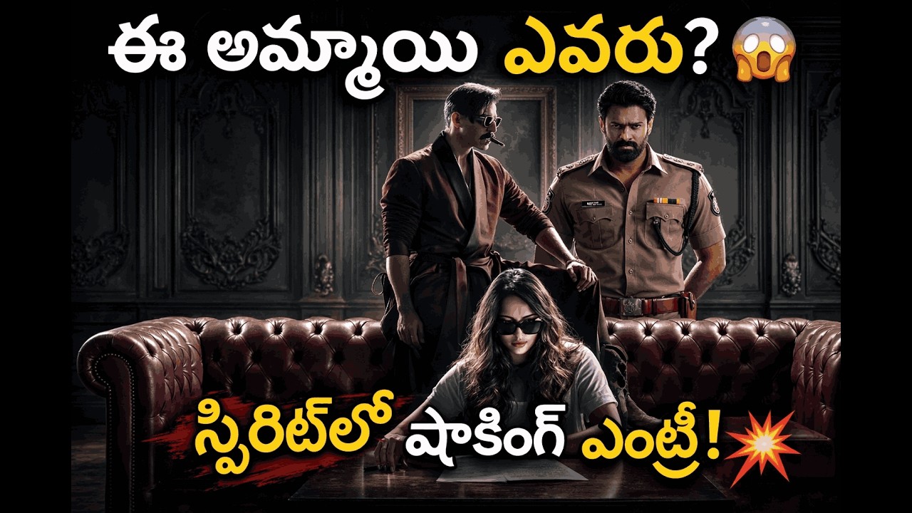Prabhas Spirit Shocker | New Girl Creates Massive Buzz