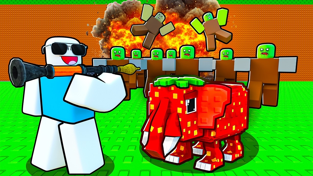 ROBLOX SHOOT ZOMBIES FOR BRAINROTS!