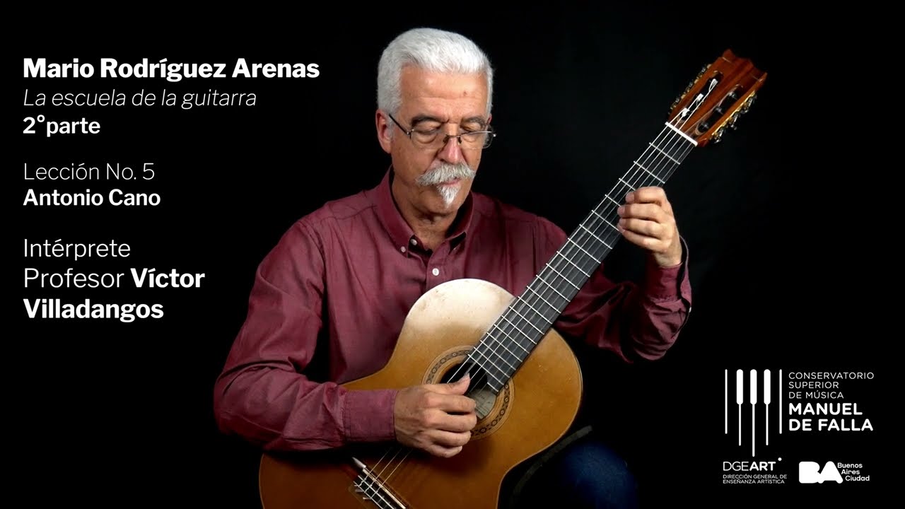 Mario Rodríguez Arenas, 2.° parte: Lección 5 - Antonio Cano