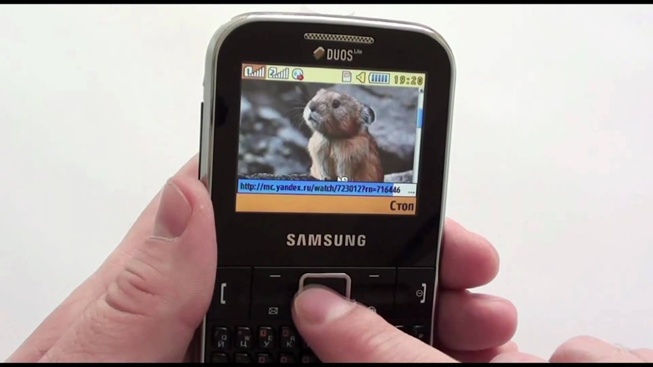 Samsung C3222 - видео обзор samsung c3222 ( c3222 ) от Video-shoper.ru