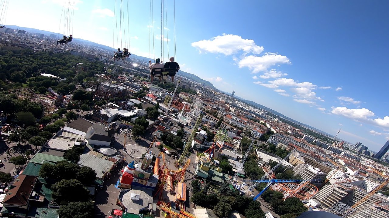 Funtime 117m StarFlyer Praterturm Prater Wien Vienna 2020 POV Onride