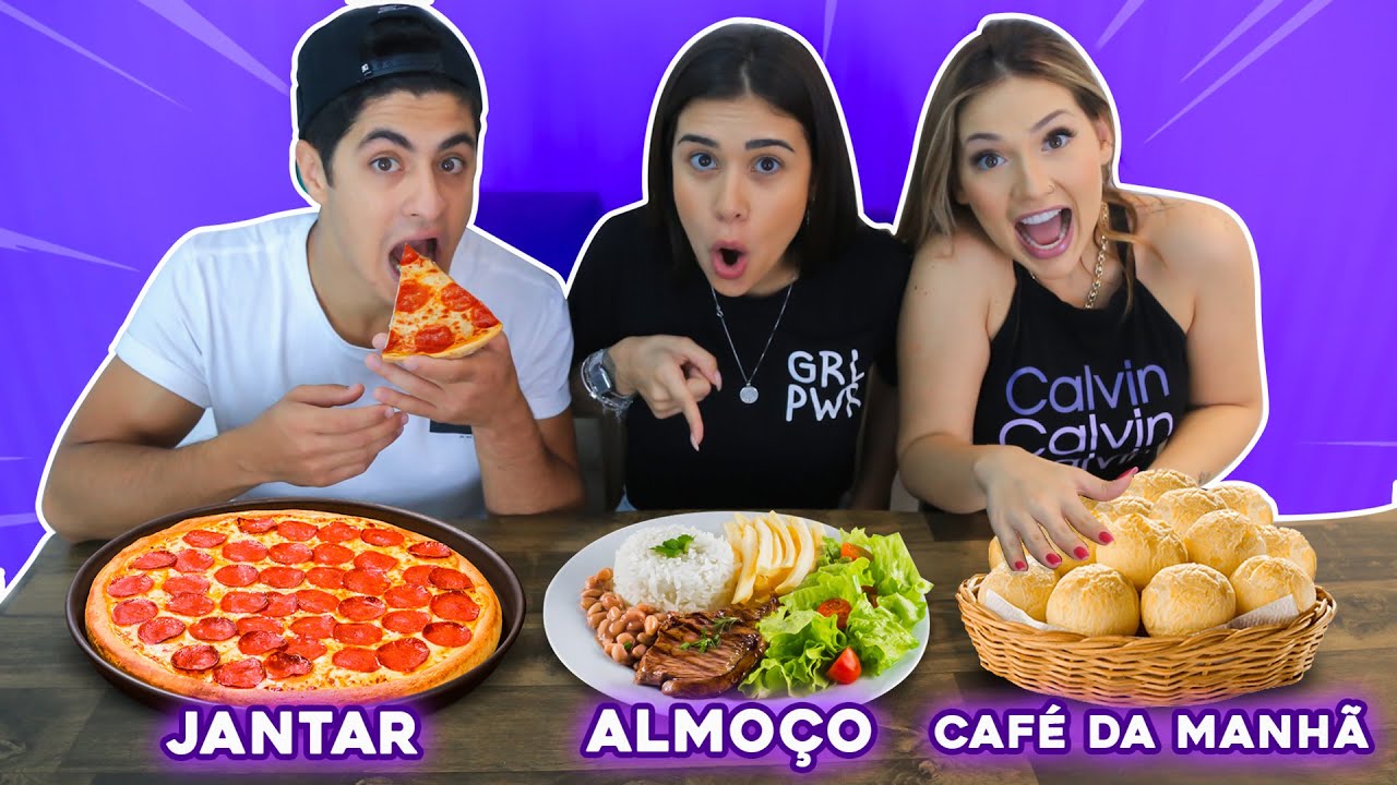 TENTE NÃO COMER REFEIÇÕES DO DIA!!! [MUITO DIFÍCIL]