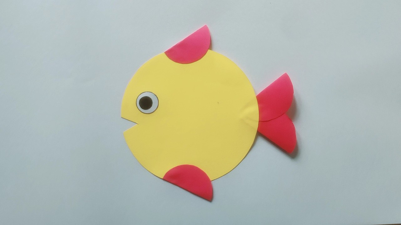 How to make paper Fish | Easy craft | DIY crafts | Easy Fish Craft Tutorial | Easy paper crafts