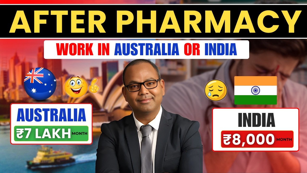 Pharmacy Career Reality Check: India Salary vs Abroad Opportunities