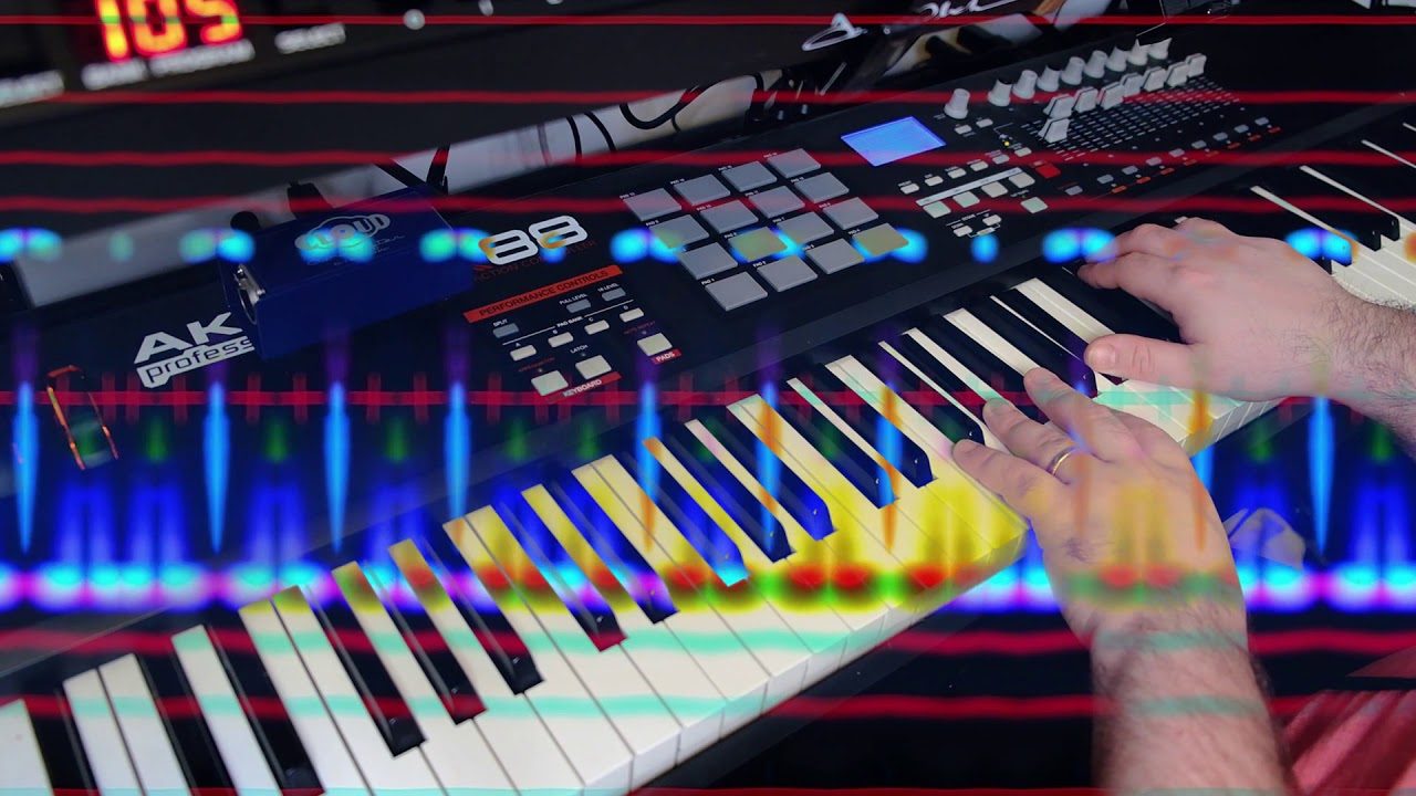 Eurorack  Percussion Patch with Zularic Repetitor and improvised keys