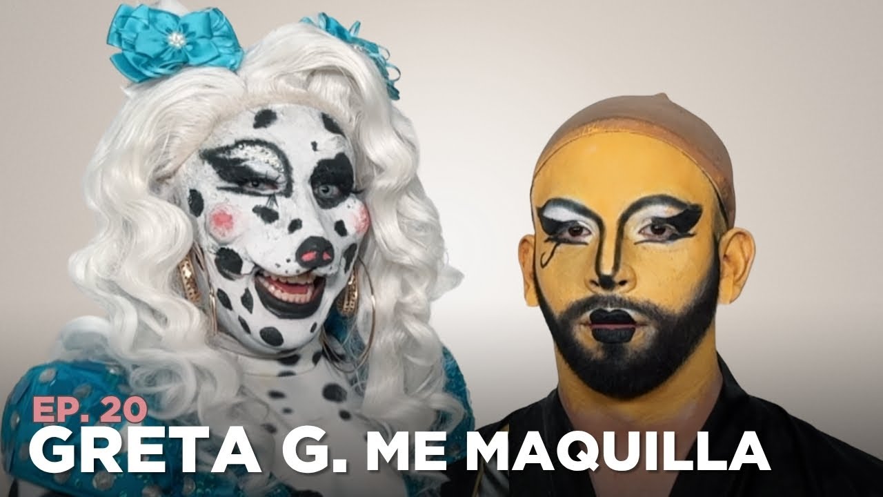 Greta Grimm maquilla a Luis Carlos La M&aacute;s Draga 7 🎨 | Luis Carlos