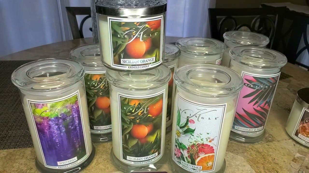 Kringle Candle Spring Candle haul March 2022.