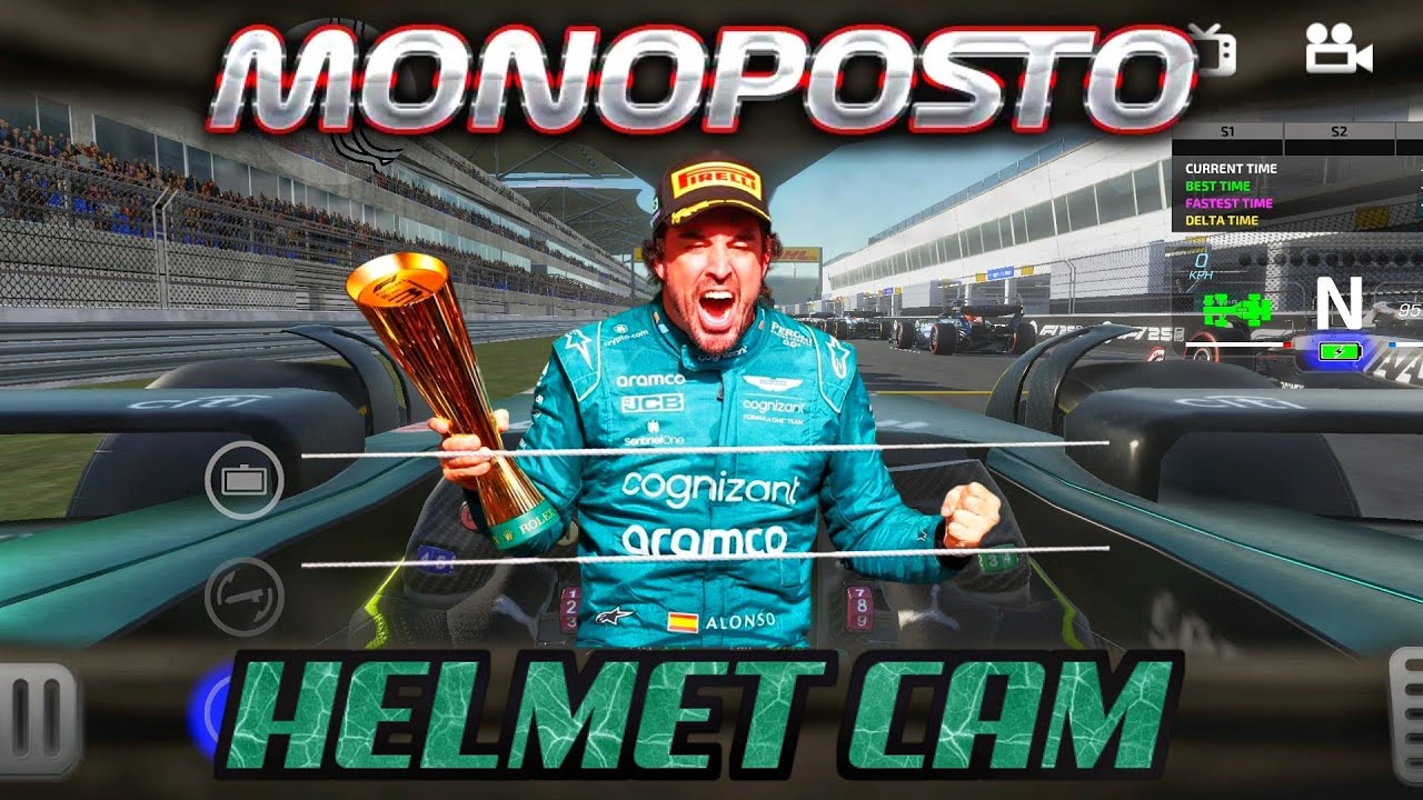 Helmet Cam POV! 🇯🇵 Fernando Alonso at Japan GP – Monoposto 2025