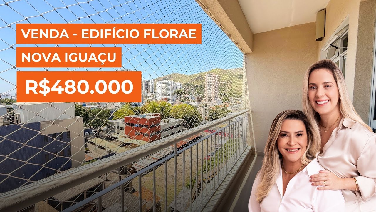 VENDA | APARTAMENTO EDIFÍCIO FLORAE ÁREA NOBRE NOVA IGUAÇU | CASAS MODERNAS BOUTIQUE DE IMÓVEIS