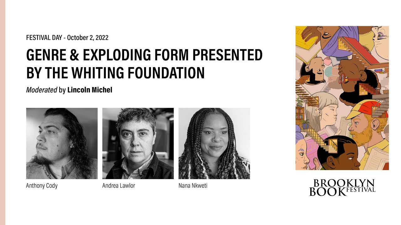 Genre & Exploding Form presented by the Whiting Foundation w/  Anthony Cody and Nana Nkweti