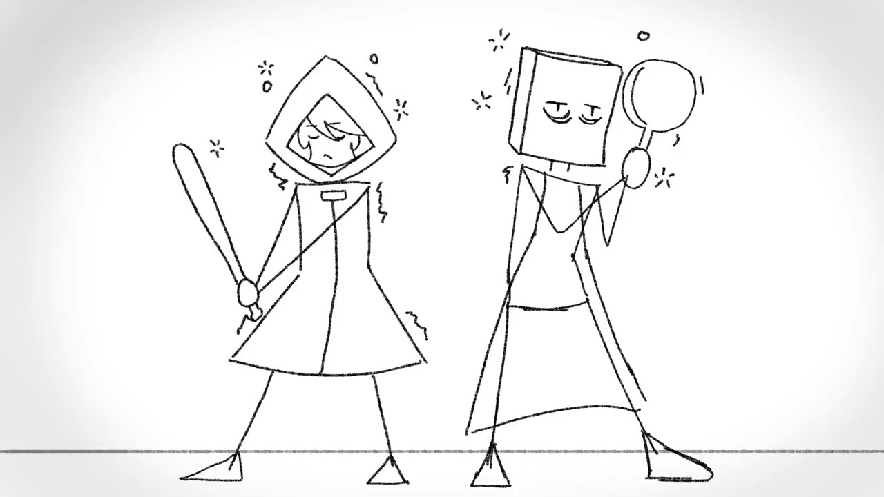 Ghost at a Two Man Party | Little Nightmares animatic