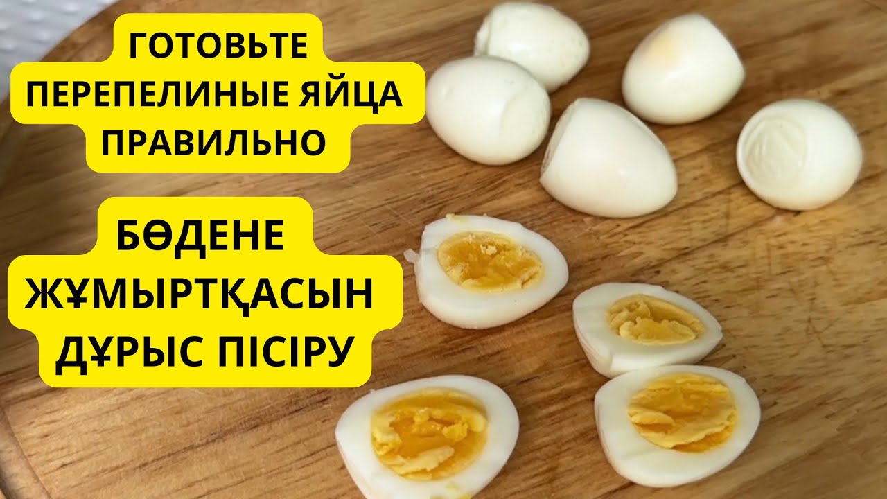 Пайдалы дәмді Бөдене жұмыртқасы. Полезные вкусные перепелиные яйца. ￼