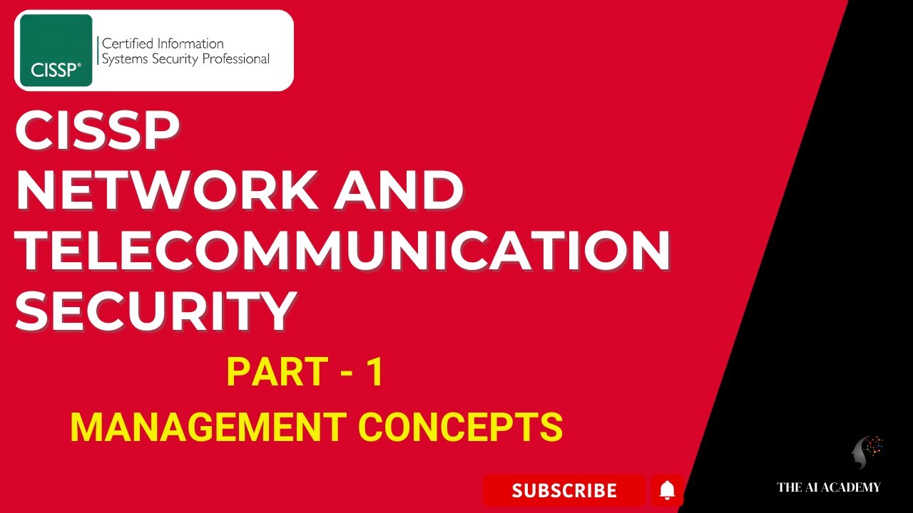 Master CISSP Management Concepts: Telecom & Network Security Crash Course #cissp #cisspexam