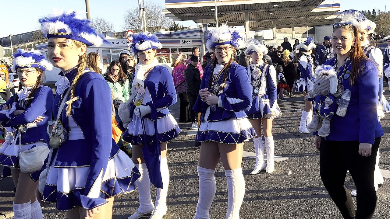Karnevalsumzug in der Stadt Ransbach-Baumbach 02.03.2025