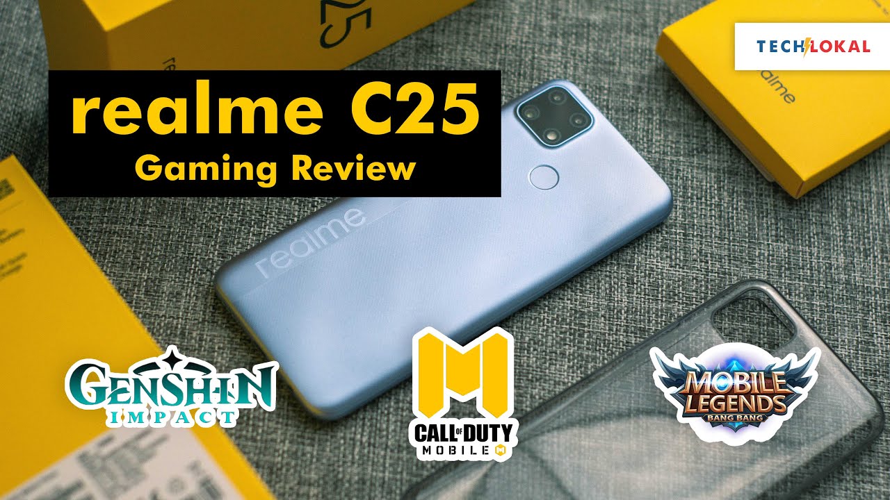 realme C25: Gaming Review - Genshin Impact, Mobile Legends, Call of Duty | Helio G70