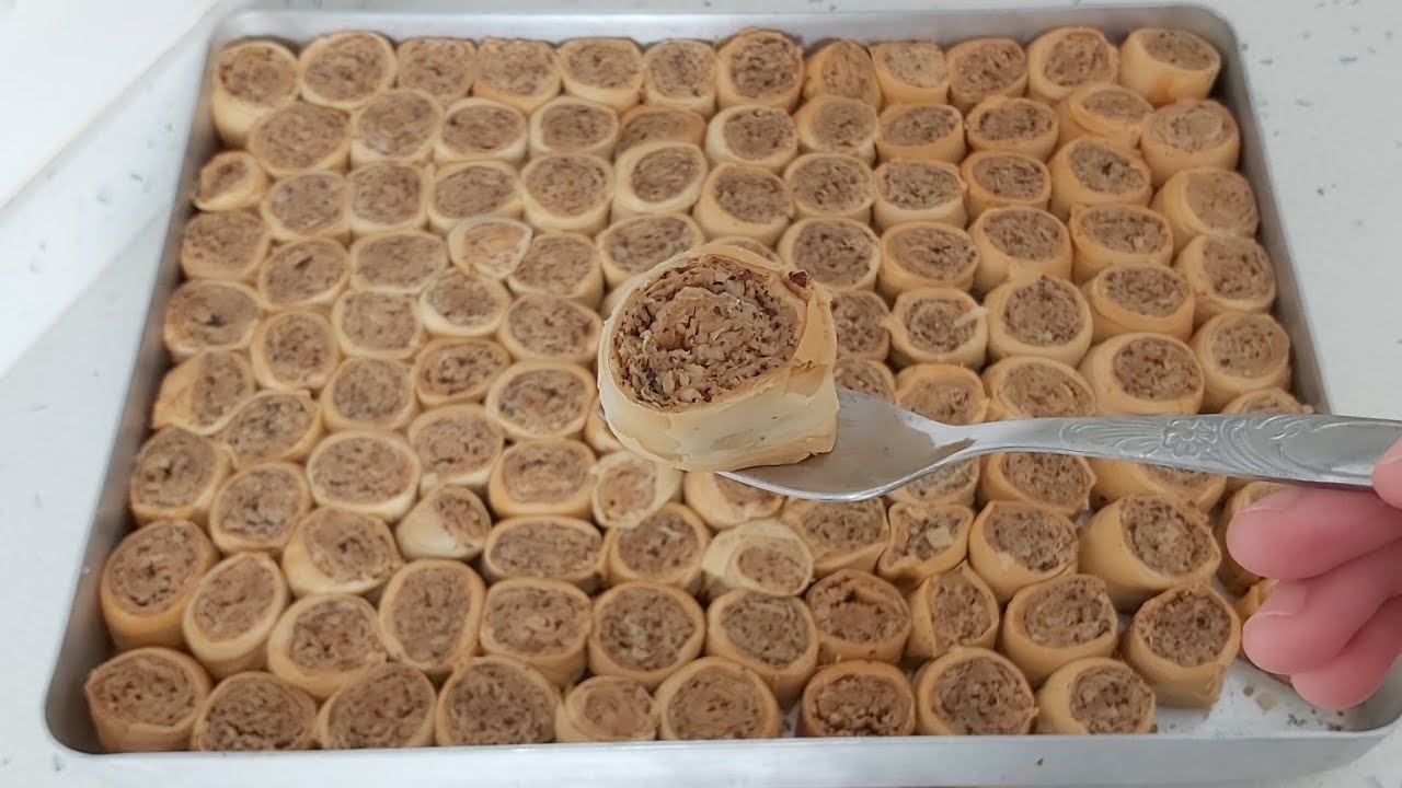TEPSİSİ 250 TL SATILAN BAKLAVAYI YAPIN BÜTÜN ÖVGÜLERİ KAPIN CEVİZLİ OTURTMA TATLISI KOLAY BAKLAVA