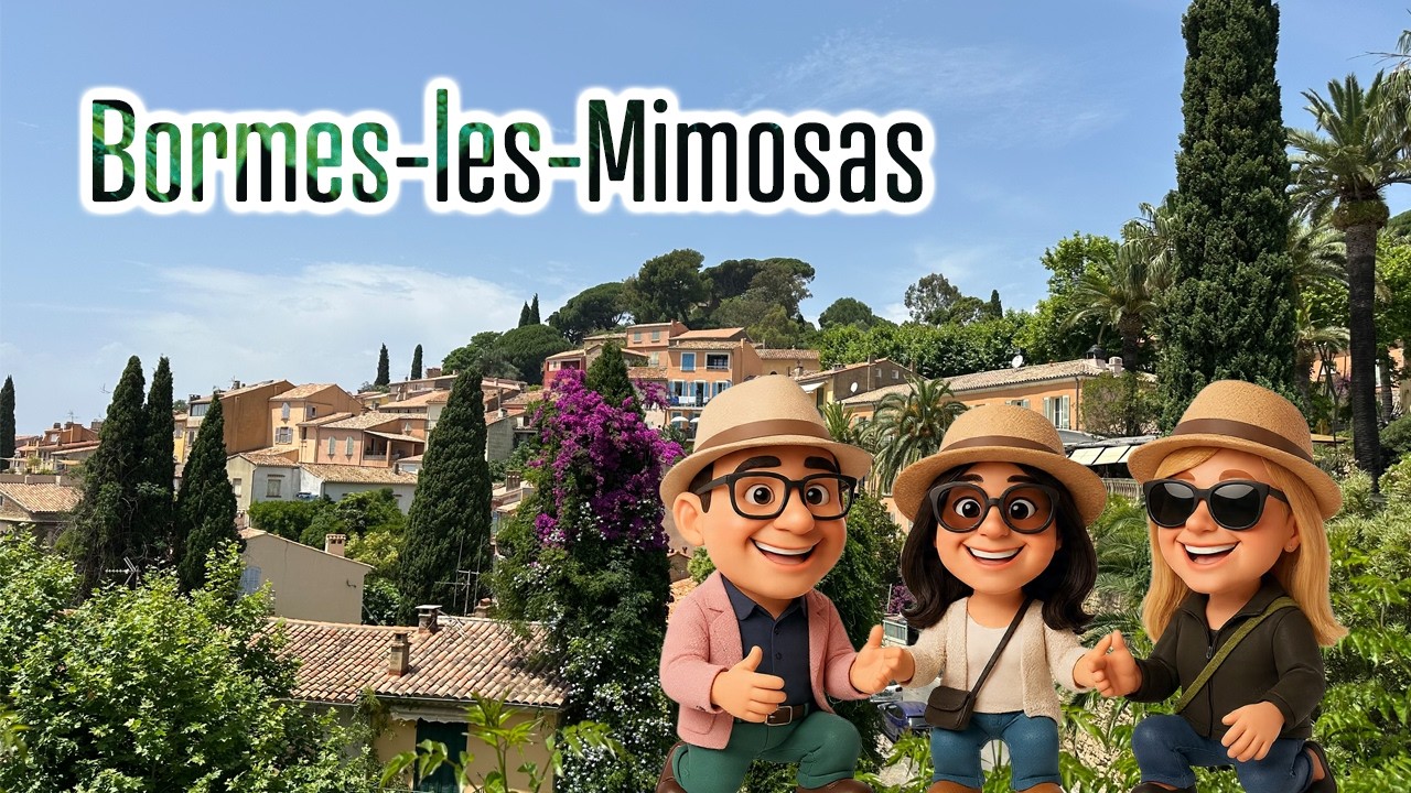 En route pour Bormes-les-Mimosas 🌸 | Les plus beaux villages de France 🇨🇵