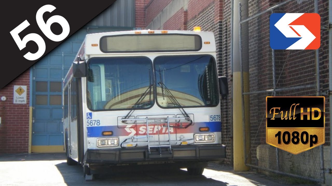 SEPTA Ride: 2003 New Flyer D40LF #5678 on route 56 to 23rd-Venango