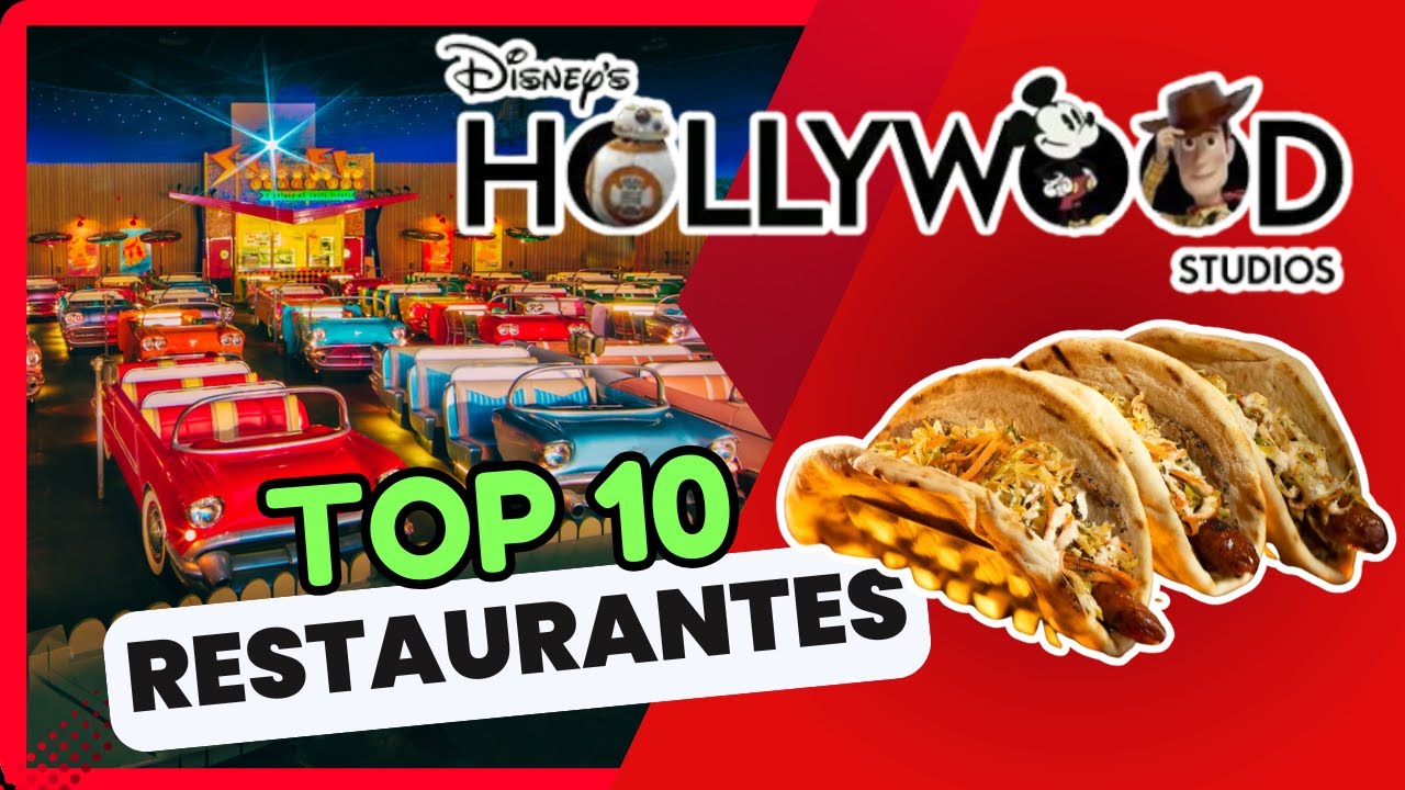 Los 10 MEJORES Restaurantes en HOLLYWOOD STUDIOS 🎥🍽️ | Guía Disney World 2026
