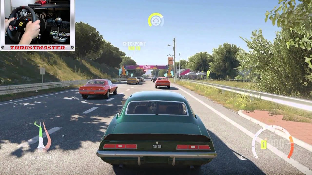 Forza Horizon 2 LP Ep11 Closest Finish Yet + Dodge Dart w/Thrustmaster Wheel Cam (XB1) | SLAPTrain