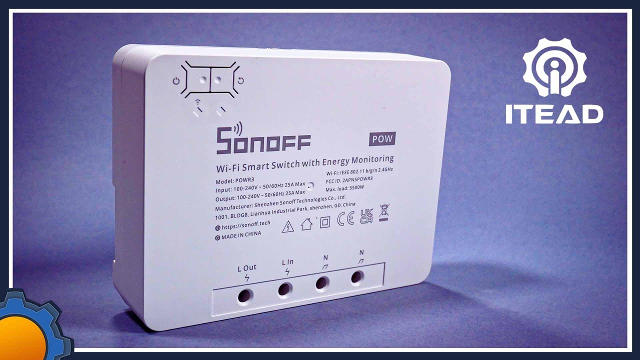 Усиленный до 25! Sonoff POWR3
