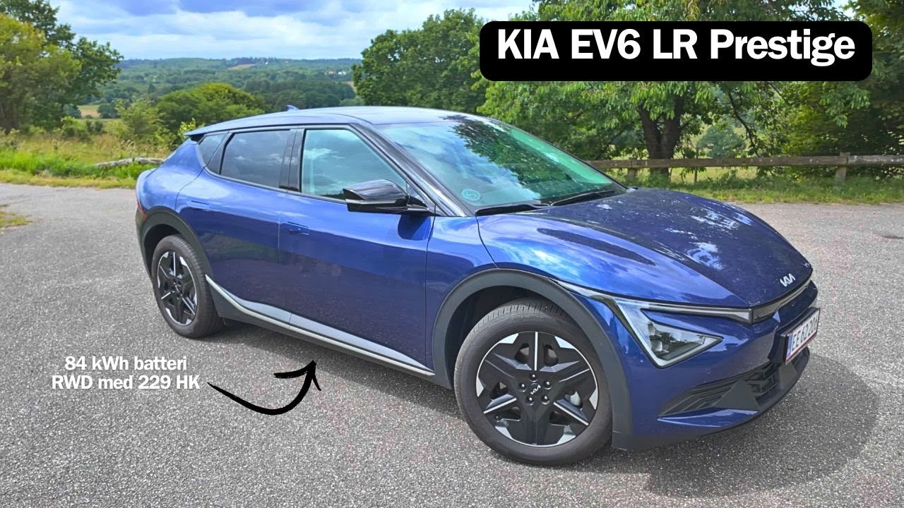 KIA EV6 Long Range Prestige - Smagfuldt facelift på en god KIA