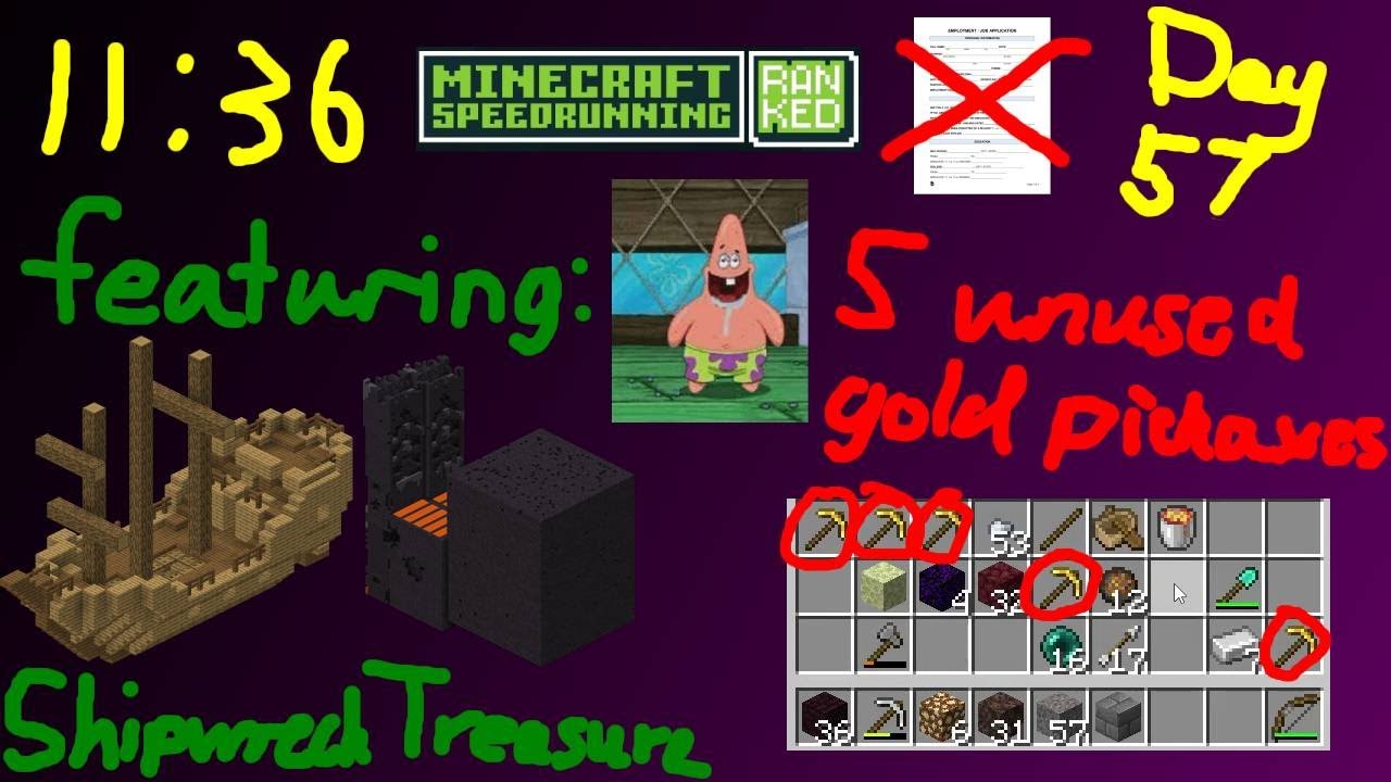 Daily Minecraft Speedrun until I get a job (Day 57)