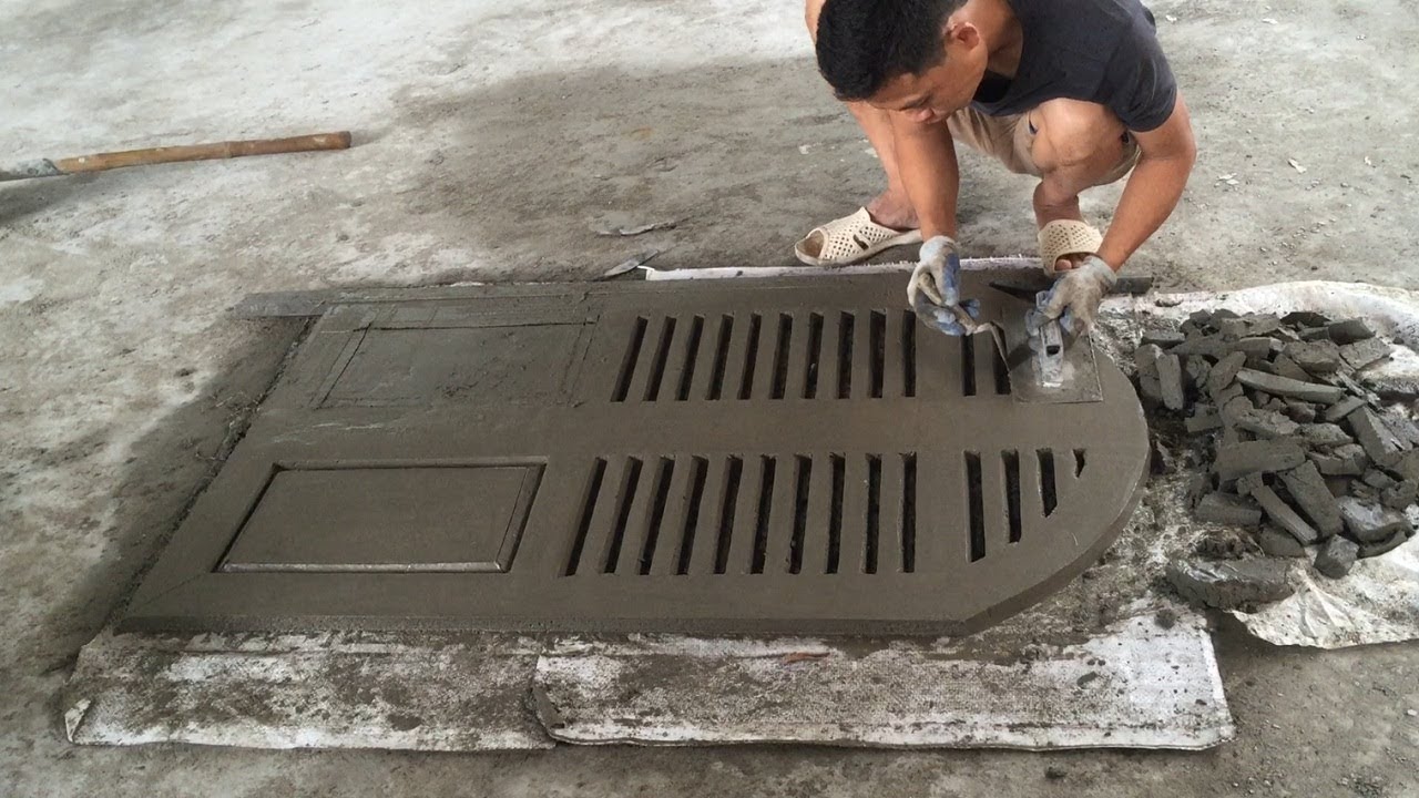 Amazing Construction Plans - Build A Concrete Door Correctly, Traditional Techniques Craft Skills