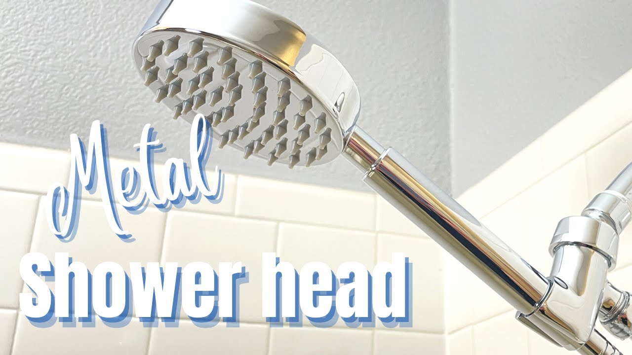 Full Install - Solid Metal Shower Head Set by HammerHead Showers