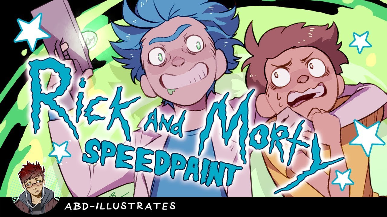 Rick and Morty | SPEEDPAINT