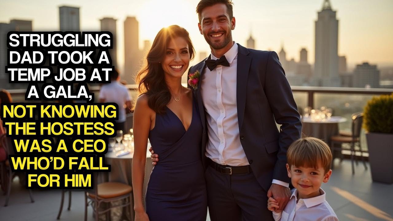 Struggling Dad Took A Temp Job At A Gala, Not Knowing The Hostess Was A CEO Who’d Fall For Him