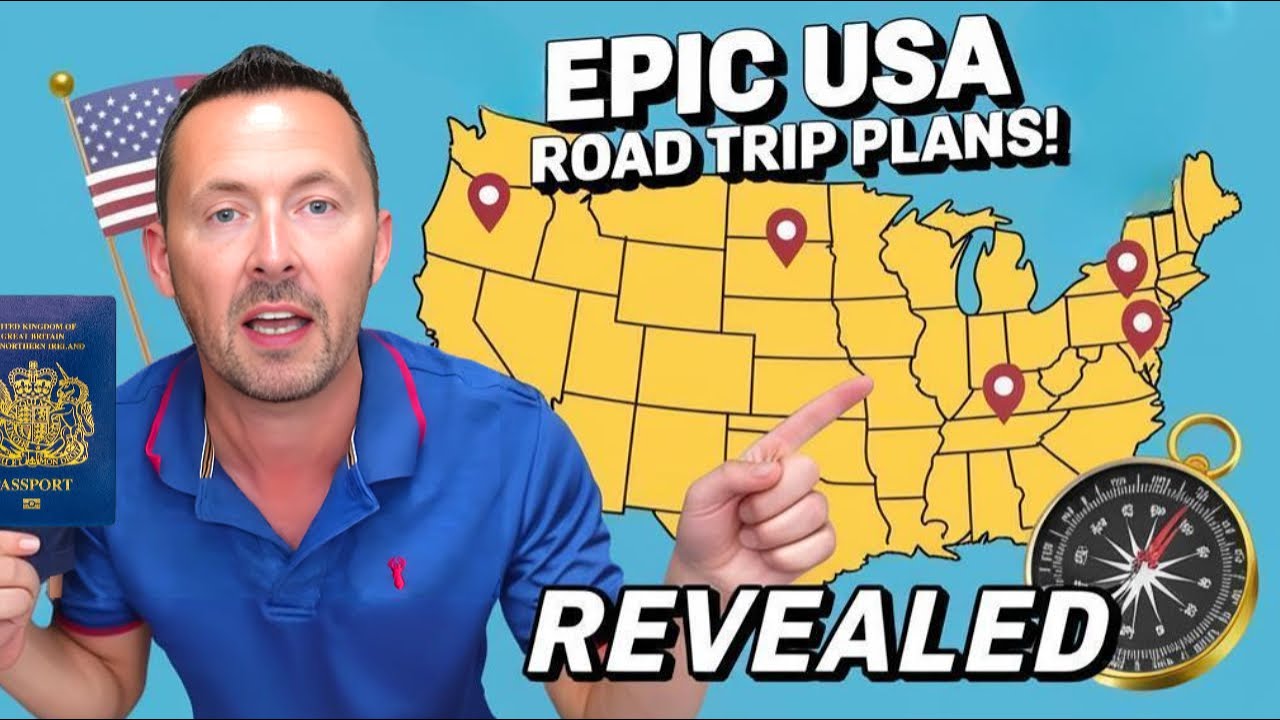 Revealing Our EPIC USA Road Trip Plans | Disneyland & Disney World