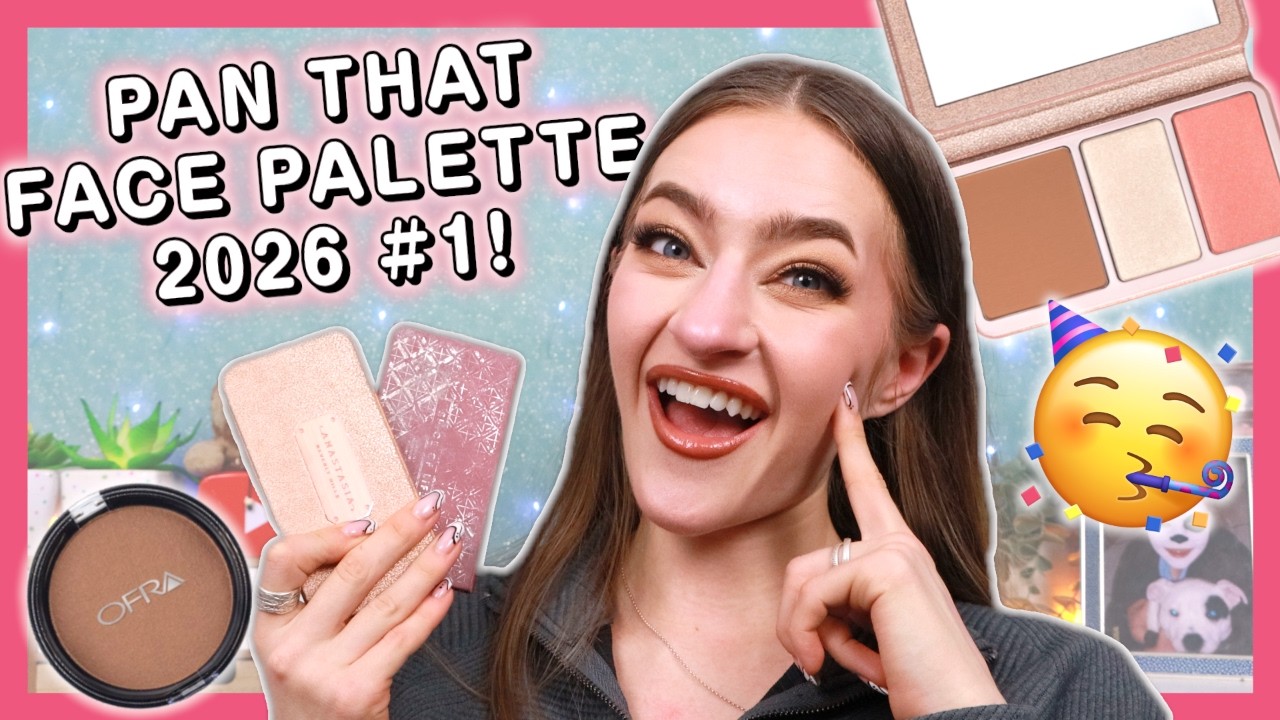 Палетка Pan That Face 2026 #1!! (Мне уже очень нравится этот проект!)