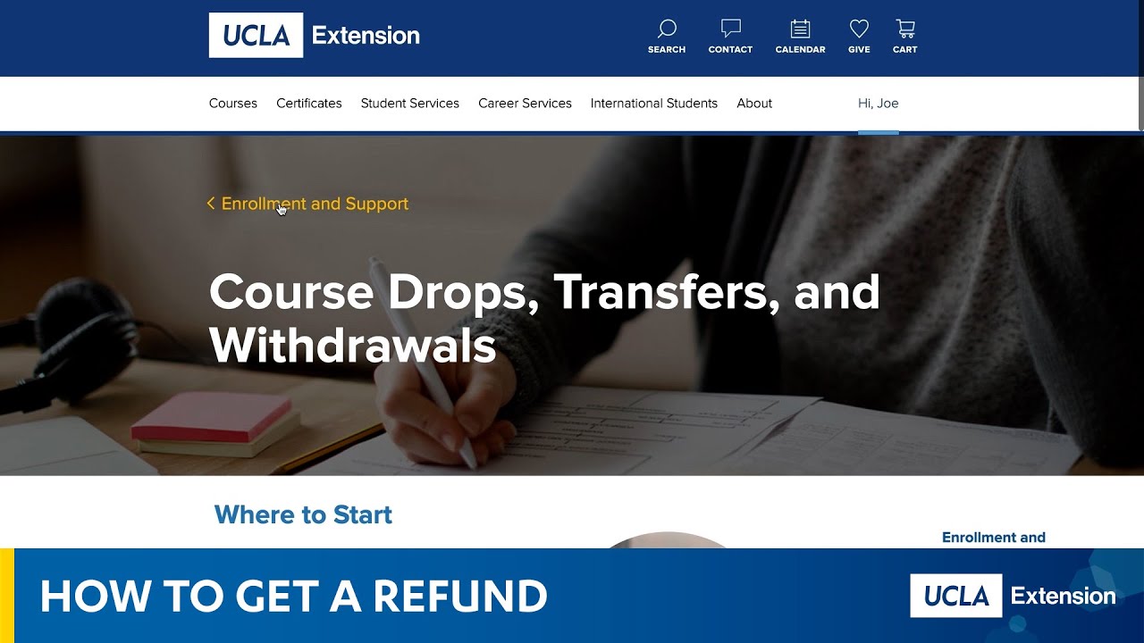 Student Orientation: Refunds, Withdrawals, and Transfers