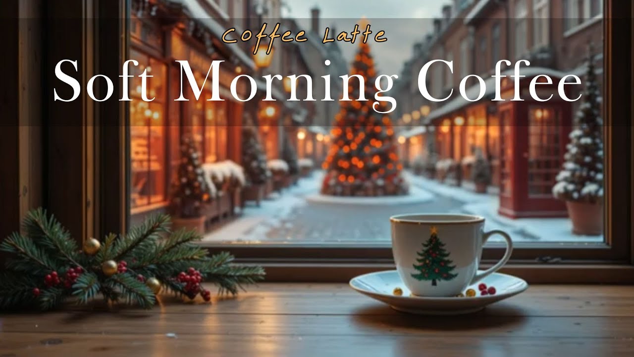 Cozy Coffee Shop Ambience ☕ Soft Jazz & Warm Café Sounds for Focus, RelaxPeaceful MorningsMusic Jazz